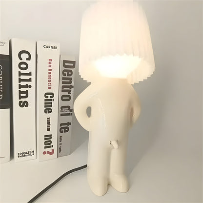 Vivolux | Frecher Junge Kreative Tischlampe – Einzigartige Beleuchtung für Schlafzimmer und Wohnraum