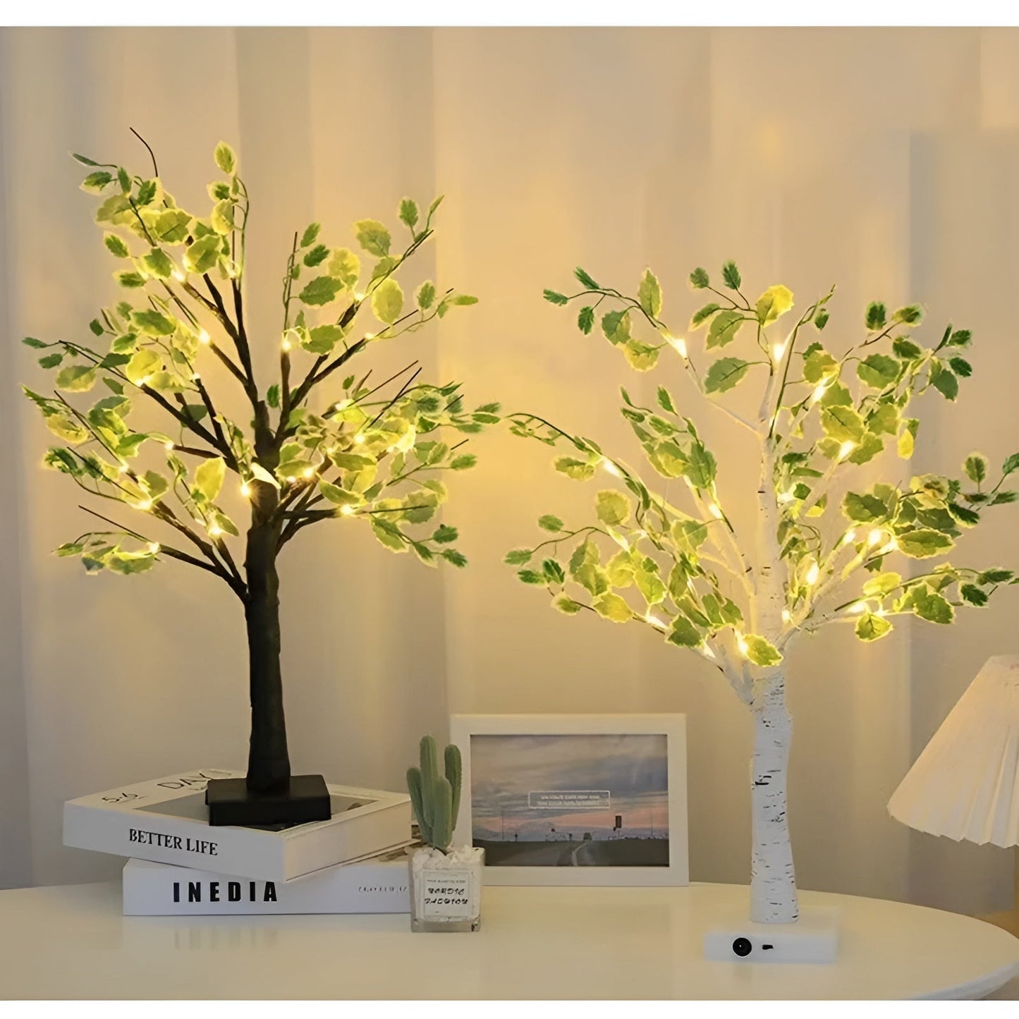 Vivolux | Magische BrightTree Tischlampe – Elegantes Baumdesign mit Warmem LED Licht