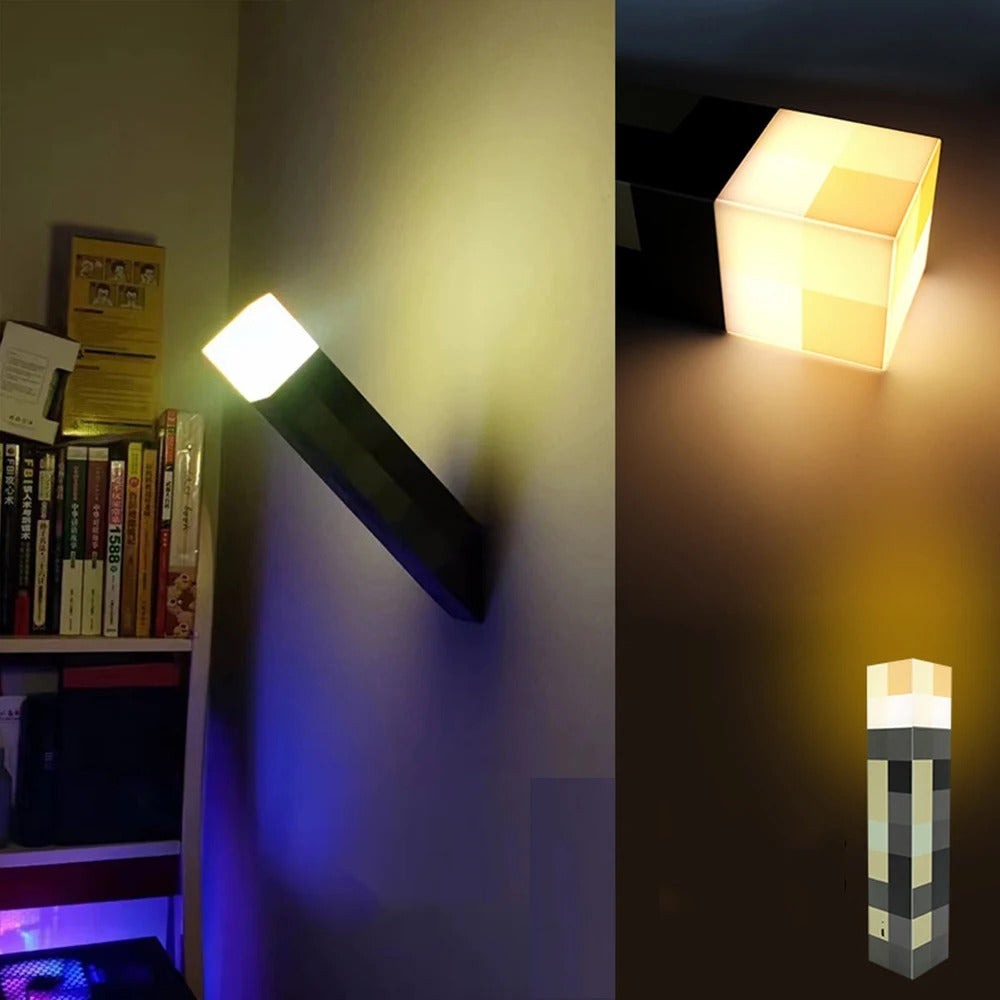 Stimmungsvolle Beleuchtung mit Minecraft LED-Lampe