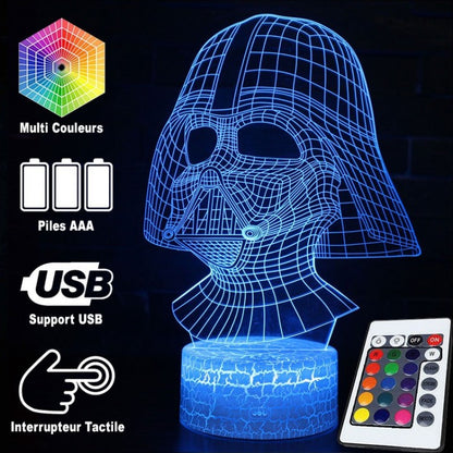 Vivolux | 3D Lampe Star Wars Helm Darth Vader