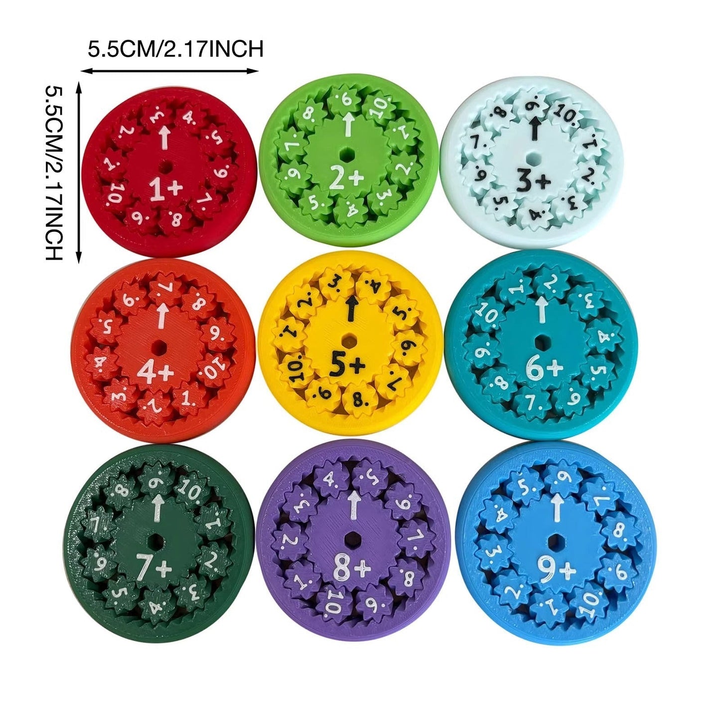 Vivolux | Educational Maths Fidget Toy Bunter Spinner