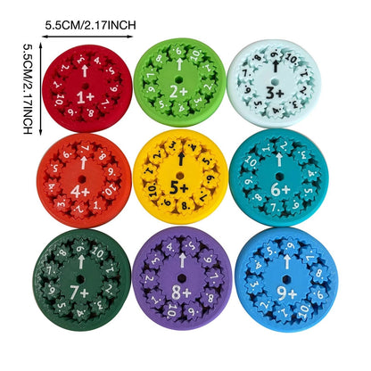 Vivolux | Educational Maths Fidget Toy Bunter Spinner