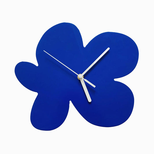 Vivolux | Blumen Blob Acryl Wanduhr