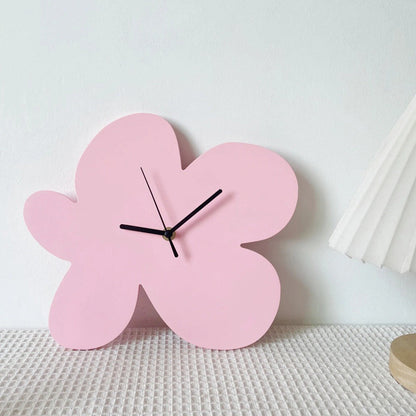 Vivolux | Blumen Blob Acryl Wanduhr