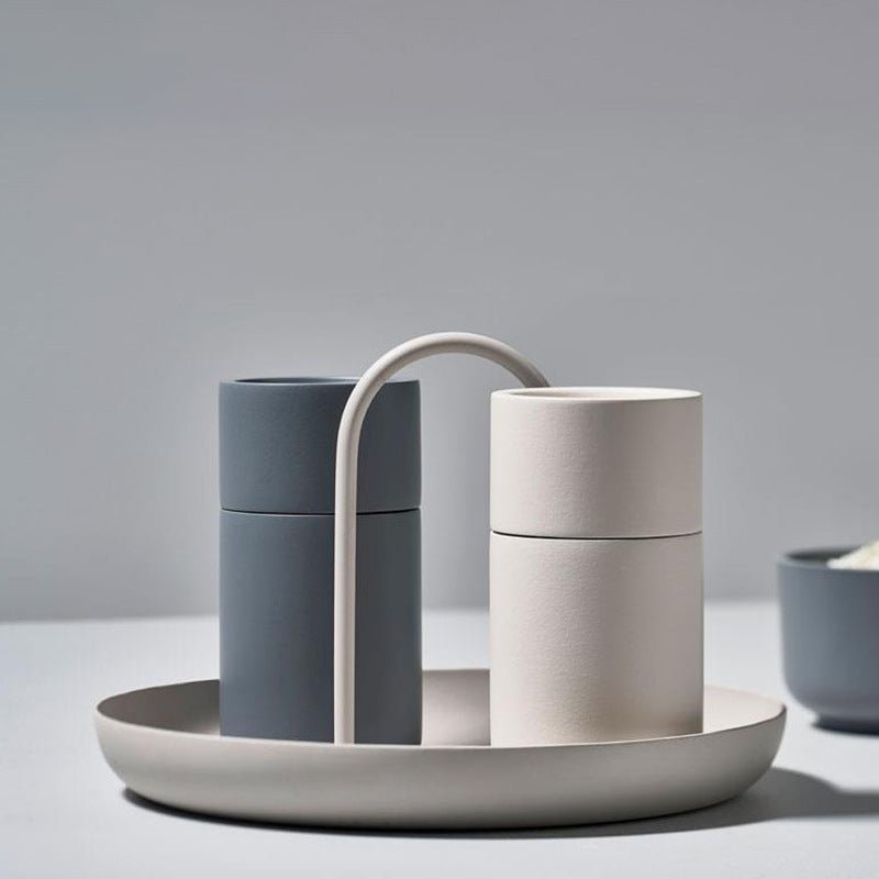 Vivolux | Minimalistisches, rundes, dekoratives Tablett
