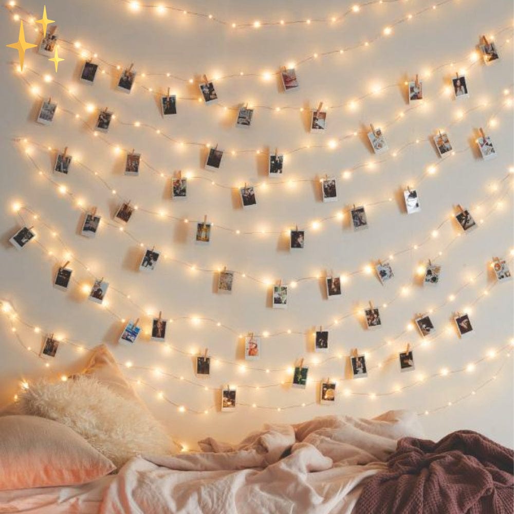 Vivolux Lampenvorhang mit Fernbedienung und beweglichem Licht für eine warme, sichere Atmosphäre zu Hause