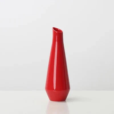 Vivolux | Moderner Heller Unifarbener Porzellanvase