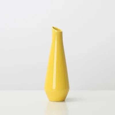 Vivolux | Moderner Heller Unifarbener Porzellanvase