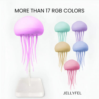 Vivolux | Original JellyBeat | Smarte bunte LED tanzende Quallenlampe