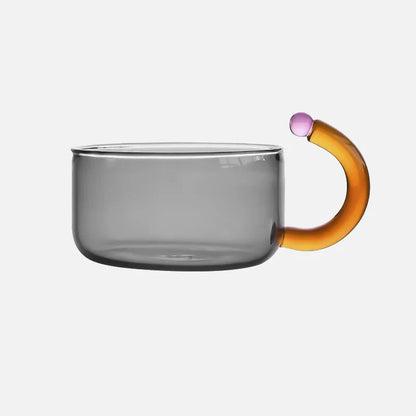 Vivolux | Farbe Bloom Glas Teekanne & Tassen Set