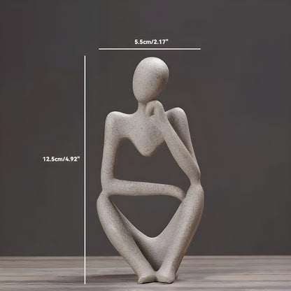 Vivolux | Abstract Thinker Skulptur Wohnkultur