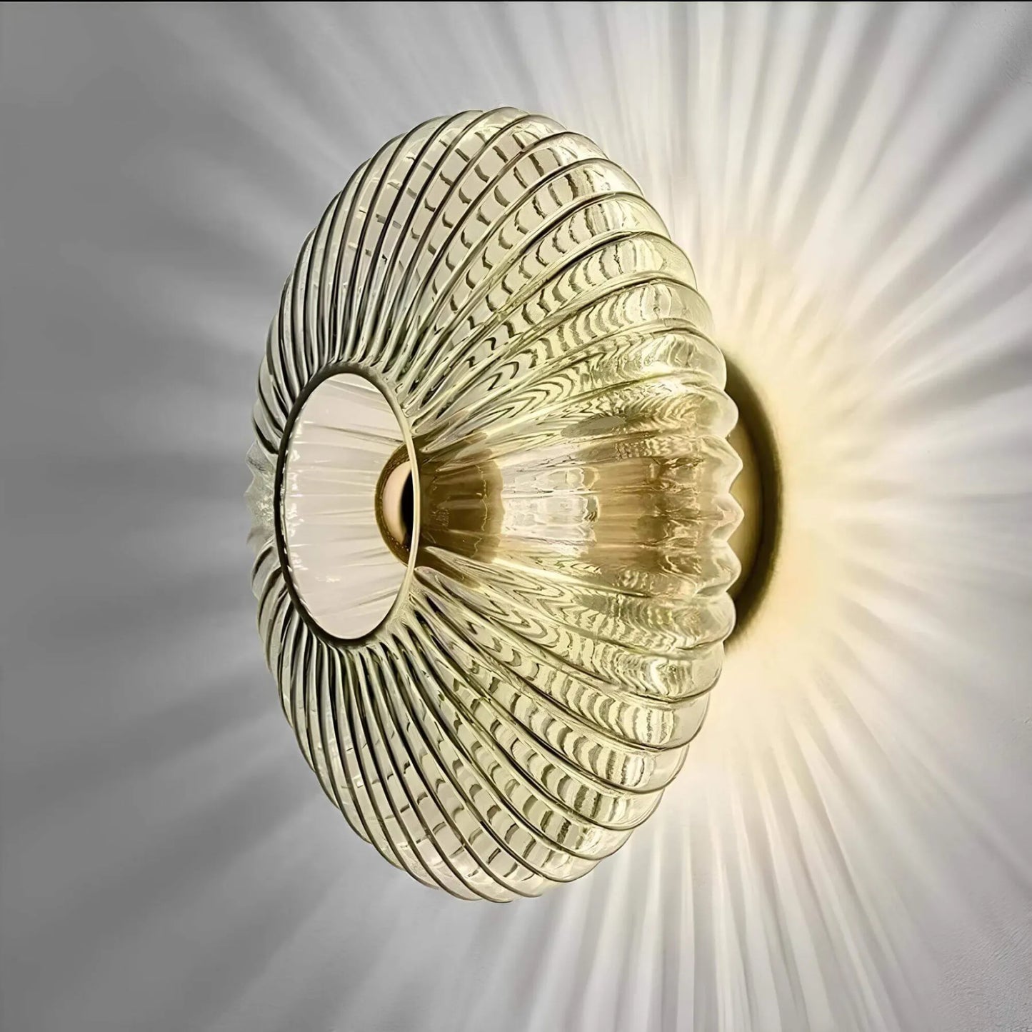 Vivolux | – Glas mit welligem Licht wandleuchte