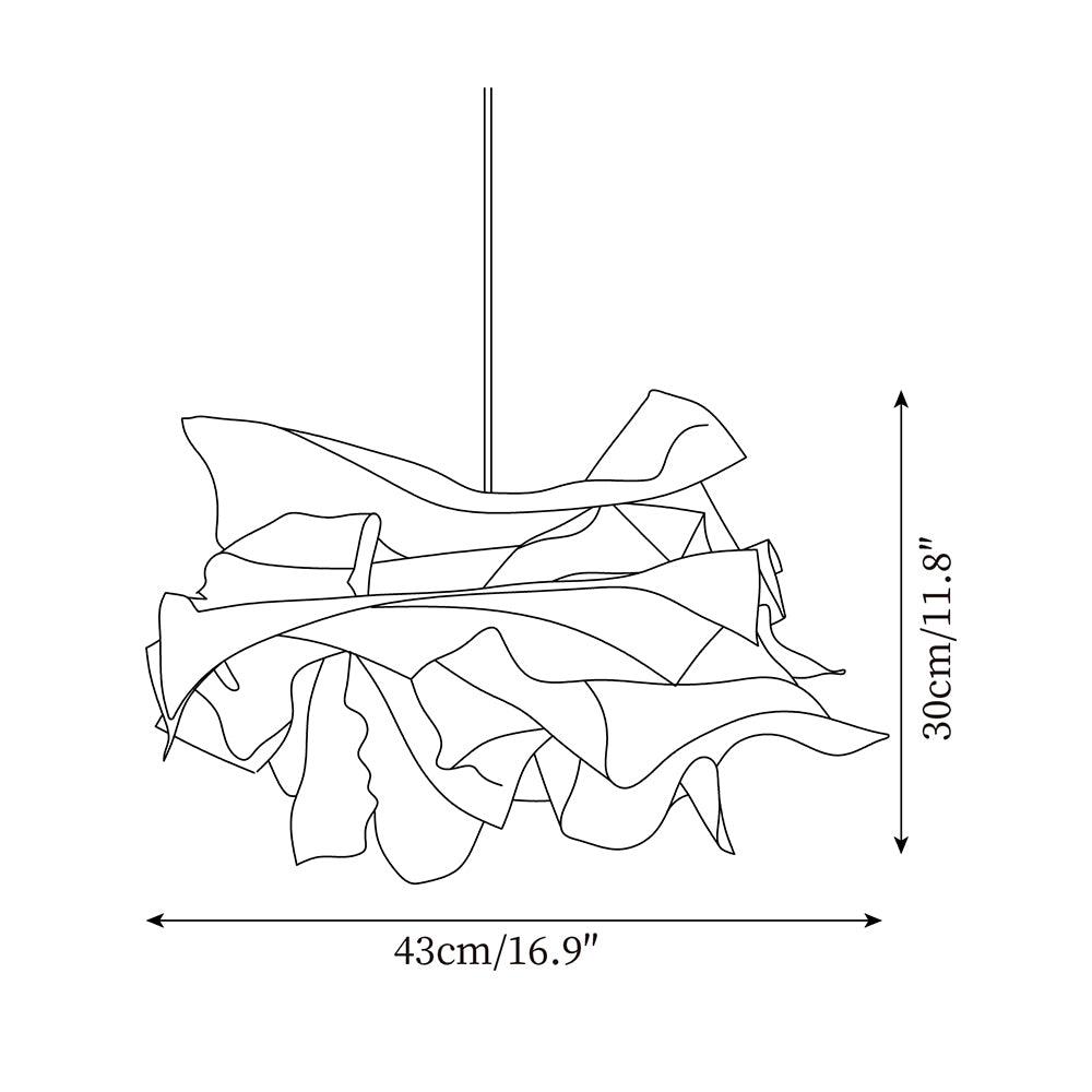 Vivolux | Bringen Sie eine verspielte Note mit dem nordischen Papierwolkenanhänger