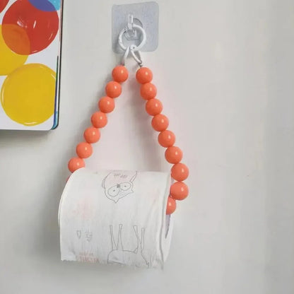 Vivolux | Neuartiger hängender Toilettenpapierhalter mit Perlen