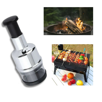 Vivolux | Edelstahl Knoblauchhacker