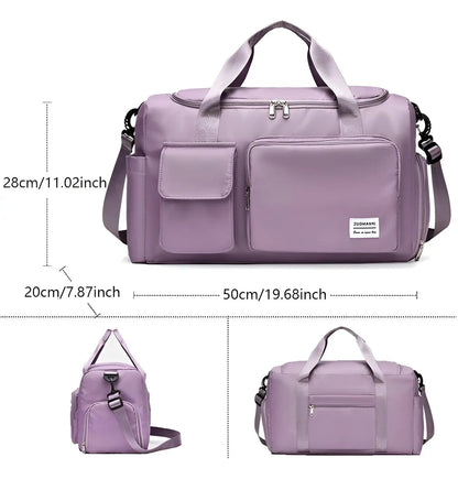 Travel Glam Bag - große wasserdichte Reisetasche für Männer und Frauen