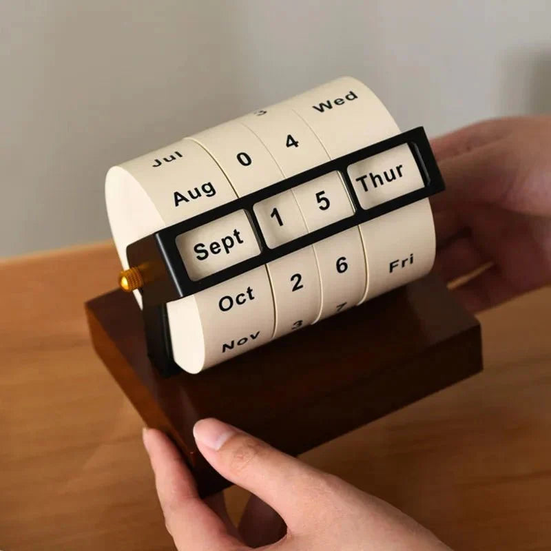 Vivolux | Immerwährender Rad Tischkalender
