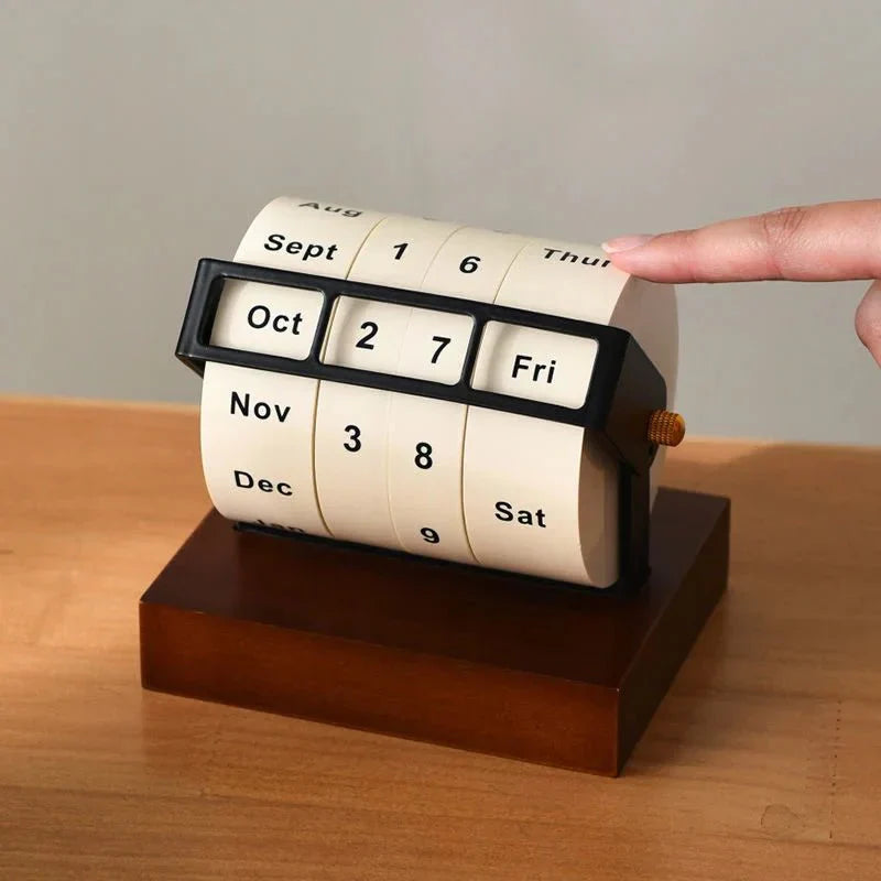 Vivolux | Immerwährender Rad Tischkalender