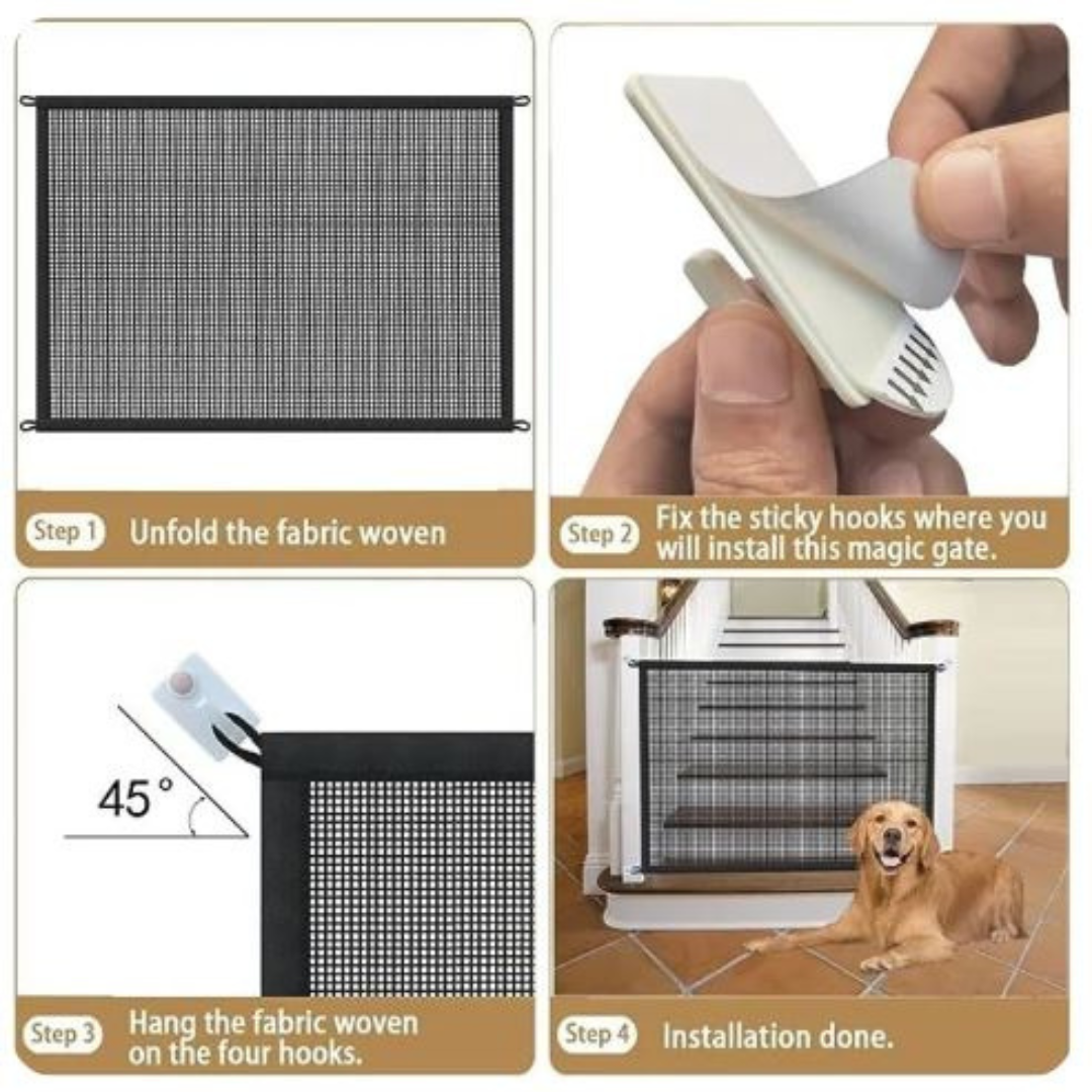 MagicGate - Haustier Sicher Wächter Tragbar Tor