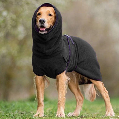Vivolux | CozyPaws - Fleece-Hundejacke mit Kapuze für Wärme und Komfort