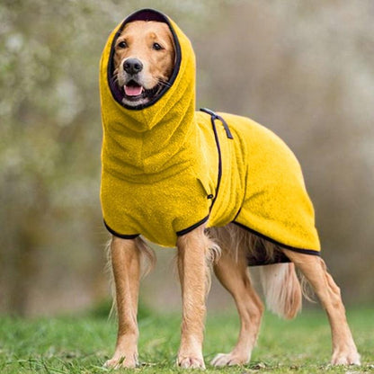 Vivolux | CozyPaws - Fleece-Hundejacke mit Kapuze für Wärme und Komfort