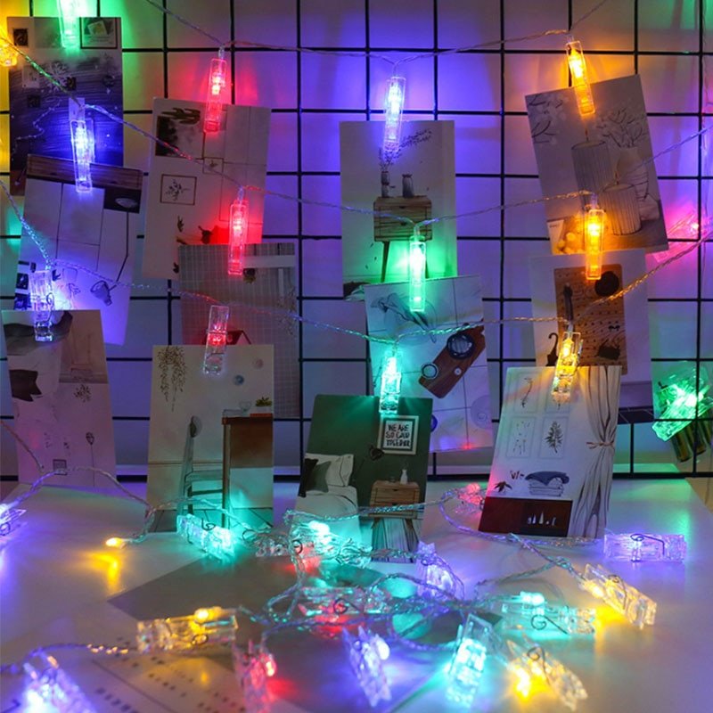 Vivolux | Foto Clips LED Fairy String Lights für Bilder