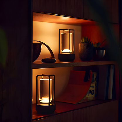 Vivolux | ElegantLight Tragbare Tischlampe | Wasserdicht, Dimmbares Licht für Zuhause