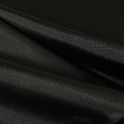 Vivolux | Wasserdichter schwarzer Polyester-Duschvorhang mit verschiedenen Größenoptionen