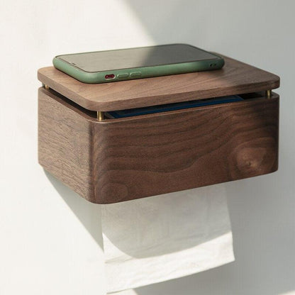Vivolux | Holz Toilettenpapierhalter