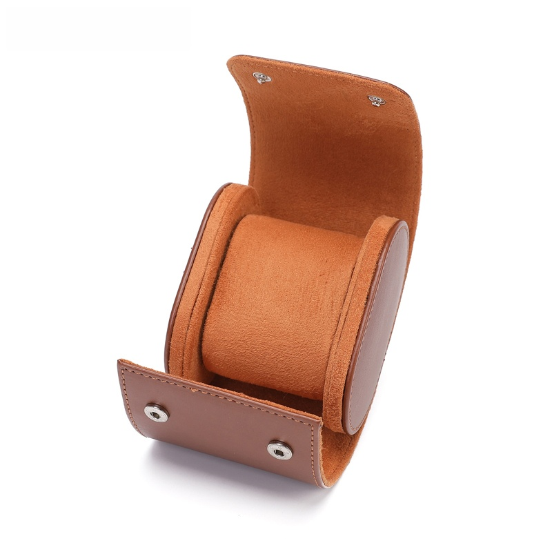 Vivolux | Vintage Leder 3-Slot Herren Uhrenbox für Reisen