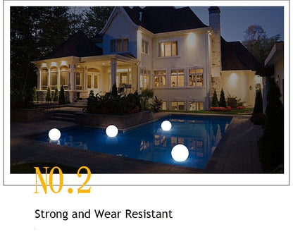Vivolux | Wasserdichtes LED-Gartenkugellicht RGB