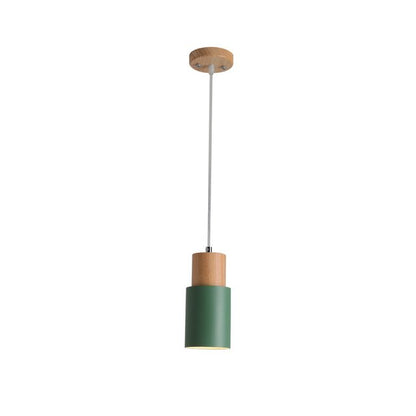 Vivolux | Designer Nordisch Holz Sockel Hängelampe