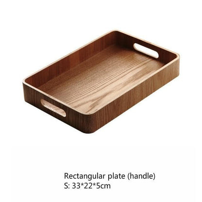 Vivolux | Schlanke, runde Serviertabletts aus Holz