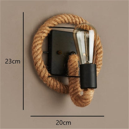 Vivolux | Vintage Rope Wandleuchte