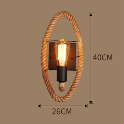Vivolux | Vintage Rope Wandleuchte