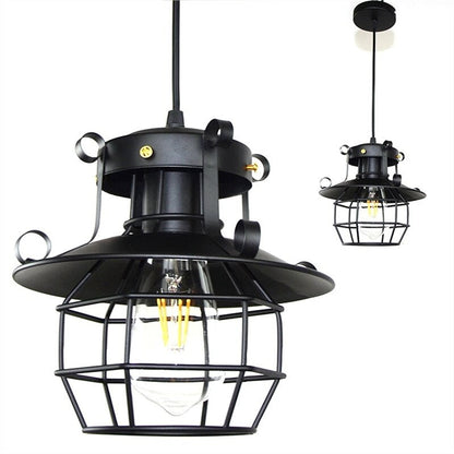 Vivolux | Retro Antik Industrielle Loft Deckenlampe