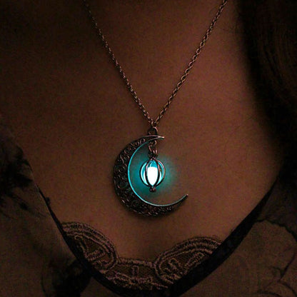 Glow Mondstein Kette️ | Schmuck