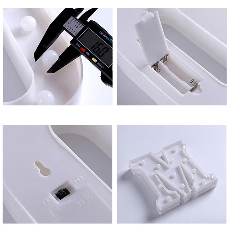 LED Buchstaben Nachtlicht