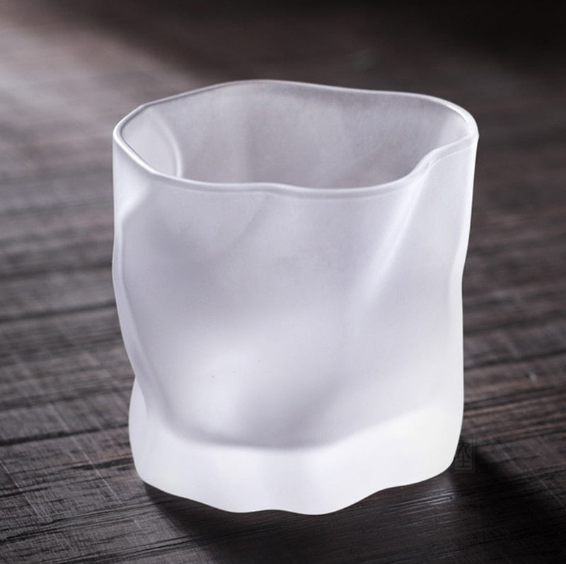 Vivolux | Verzerrte Textur Whisky Glas Set