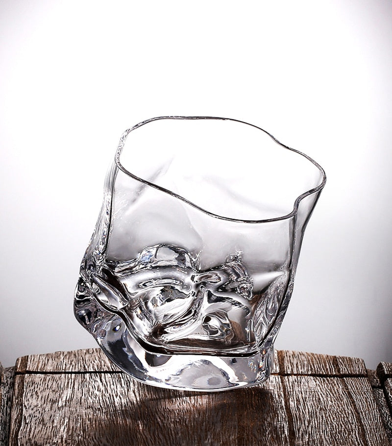 Vivolux | Verzerrte Textur Whisky Glas Set
