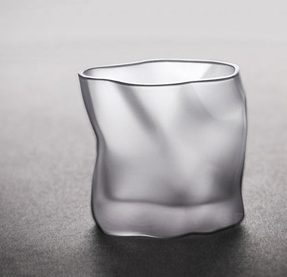 Vivolux | Verzerrte Textur Whisky Glas Set