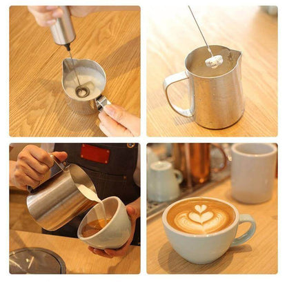 Vivolux | Professioneller tragbarer Kaffee-Milchaufschäumer