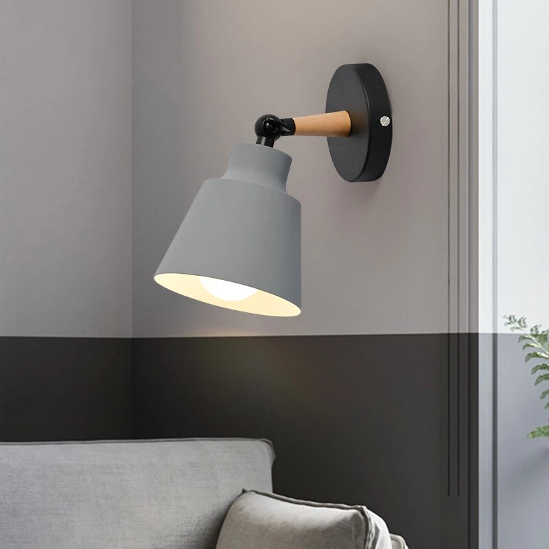 Vivolux | RoyaleGlow Sleek Moderne Holz Wandlampenleuchte - Modernes Zuhause Beleuchtung
