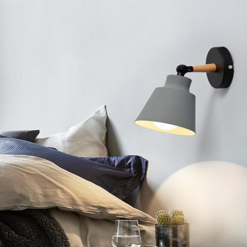 Vivolux | RoyaleGlow Sleek Moderne Holz Wandlampenleuchte - Modernes Zuhause Beleuchtung