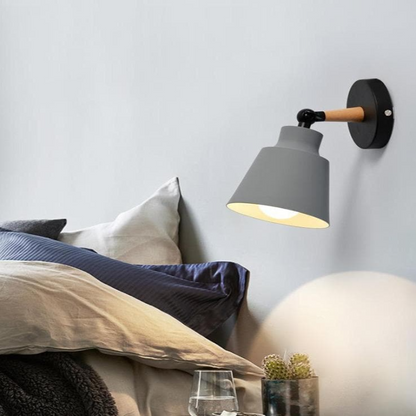Vivolux | RoyaleGlow Sleek Moderne Holz Wandlampenleuchte - Modernes Zuhause Beleuchtung