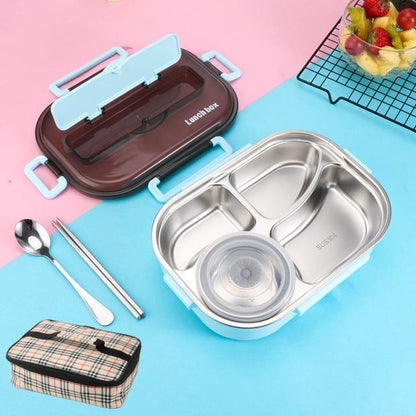 Vivolux | Edelstahl auslaufsichere Lunchbox Behälter