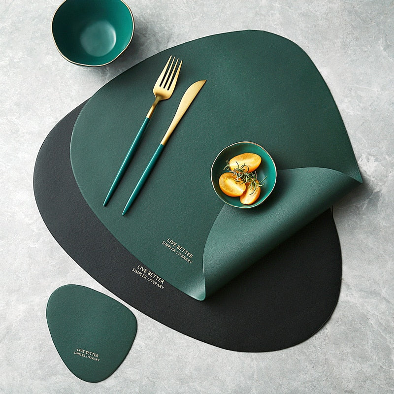 Vivolux | 4 Farben Dreieck Platzset Set