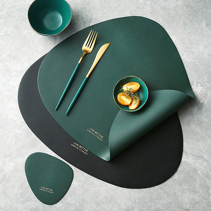 Vivolux | 4 Farben Dreieck Platzset Set