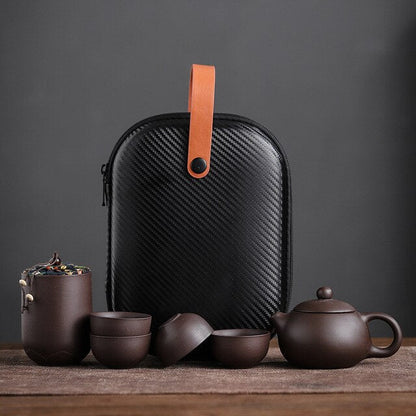 Keramik Teekannen Set