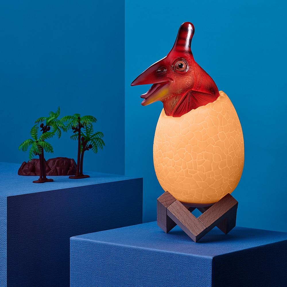 Vivolux | Dinosaurier-Ei LED Farbwechsel Lampe